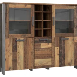 Buffet Vitré 5 Portes 18 Niches - BUCK