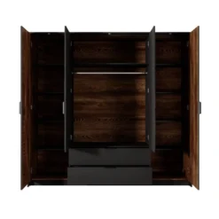 Armoire à Portes Battantes MILTON LED 11 Armoire à Portes Battantes MILTON LED -Pas Cher Vidaxl Magasin 0712ec85fe784852984d7190914095db