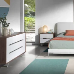 Commode En Noyer Et Acier Chromé -Pas Cher Vidaxl Magasin 0c9ebc162b864590b21fa839db5bd1ed