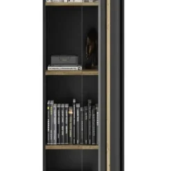 Vitrine 1 Porte Et 3 étagères - H190 Cm -Pas Cher Vidaxl Magasin 0ea3c844fb86438bb02ae91b41a2a45a.cropped 324 57 632 1237.processed