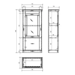 Buffet Haut Lewk I -Pas Cher Vidaxl Magasin 1000136061 181219 14223600010 GALLERYIMAGES P000000001000136061