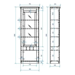 Vitrine Lewk -Pas Cher Vidaxl Magasin 1000136094 181219 14224100115 GALLERYIMAGES P000000001000136094