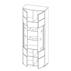 Vitrine Mury -Pas Cher Vidaxl Magasin 1000171348 190424 07580300240 GALLERYIMAGES P000000001000171348