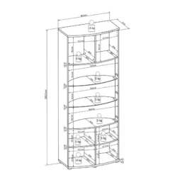 Vitrine Mury -Pas Cher Vidaxl Magasin 1000171348 190424 07580300241 GALLERYIMAGES P000000001000171348