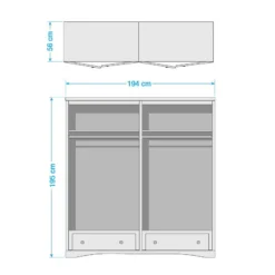 Armoire Finca Rustica II 35 Armoire Finca Rustica II -Pas Cher Vidaxl Magasin 1000178075 210709 11480500005 SKETCH DETAILS P000000001000178075 sketch