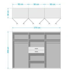 Armoire Diver -Pas Cher Vidaxl Magasin 1000194639 191202 11504900004 SKETCH DETAILS P000000001000194639 sketch
