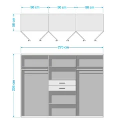 Armoire Diver -Pas Cher Vidaxl Magasin 1000194658 191202 11504900013 SKETCH DETAILS P000000001000194658 sketch