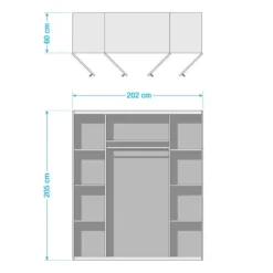 Armoire Landvetter I 28 Armoire Landvetter I -Pas Cher Vidaxl Magasin 1000195502 191205 16500800008 SKETCH DETAILS P000000001000195502 sketch