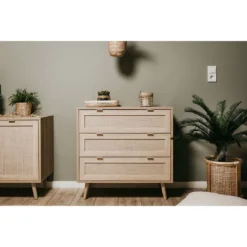 Commode 3 Tiroirs L80 Cm Bali -Pas Cher Vidaxl Magasin 1000227257 201007 13492800024 MOOD DETAILS P000000001000227257 mood