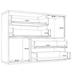 Commode Leisi -Pas Cher Vidaxl Magasin 1000264560 210505 14393600042 SKETCH DETAILS P000000001000264560 sketch