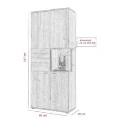 Vitrine Ambato -Pas Cher Vidaxl Magasin 1000309598 211118 065753000511 SKETCH DETAILS P000000001000309598 sketch