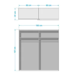 Armoire à Portes Coulissantes Subito Pur -Pas Cher Vidaxl Magasin 1000339438 220310 500 SKETCH DETAILS P000000001000339438 sketch