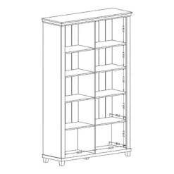 Vitrine Haute Emmanuela -Pas Cher Vidaxl Magasin 1000339983 220317 501 SKETCH DETAILS P000000001000339983 sketch