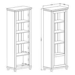 Vitrine Emmanuela -Pas Cher Vidaxl Magasin 1000339984 220317 500 SKETCH DETAILS P000000001000339984 sketch