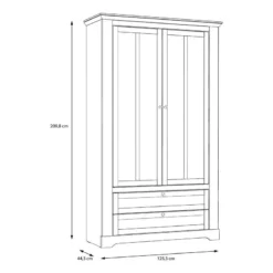 Vitrine Sandvik 14 Vitrine Sandvik -Pas Cher Vidaxl Magasin 1000342502 220331 500 SKETCH DETAILS P000000001000342502 sketch