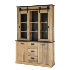 Pas Cher Vidaxl Magasin 36 Vaisselier Shutter II