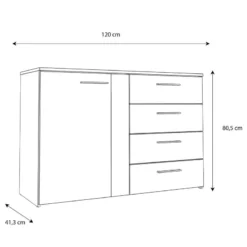 Commode Lucy -Pas Cher Vidaxl Magasin 1000361665 220826 500 SKETCH DETAILS P000000001000361665 sketch