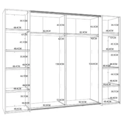 Armoire Jonka -Pas Cher Vidaxl Magasin 1000365750 220901 501 SKETCH DETAILS P000000001000365750 sketch