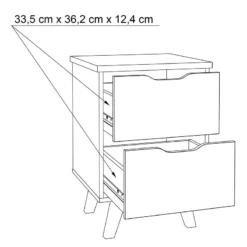 Commode Weser I 25 Commode Weser I -Pas Cher Vidaxl Magasin 1000366187 220913 501 SKETCH DETAILS P000000001000366187 sketch