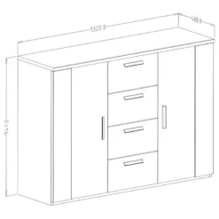 Buffet Kalbarri -Pas Cher Vidaxl Magasin 1000367276 221005 500 SKETCH DETAILS P000000001000367276 sketch