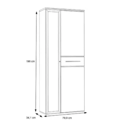 Vitrine Pudsey -Pas Cher Vidaxl Magasin 1000371306 230123 500 SKETCH DETAILS P000000001000371306 sketch