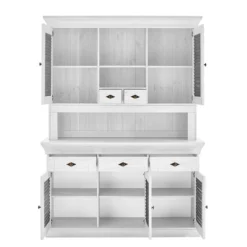 Vaisselier En Bois Massif Lysbro 37 Vaisselier En Bois Massif Lysbro -Pas Cher Vidaxl Magasin 1000376023 230309 030 DETAILS P000000001000376023