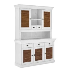 Vaisselier En Bois Massif Lysbro 25 Vaisselier En Bois Massif Lysbro -Pas Cher Vidaxl Magasin 1000376024 230309 010 IMAGE P000000001000376024