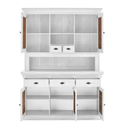 Vaisselier En Bois Massif Lysbro 27 Vaisselier En Bois Massif Lysbro -Pas Cher Vidaxl Magasin 1000376024 230309 030 DETAILS P000000001000376024