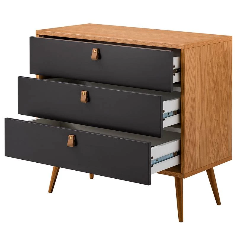 Buffet Seoni 3 Tiroirs 2 Buffet Seoni 3 Tiroirs – Image 2