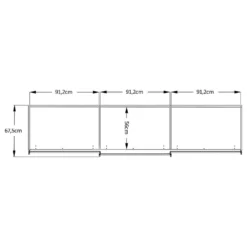 Staud Armoire à Portes Coulissantes Sonate -Pas Cher Vidaxl Magasin 1000382327 230330 501 SKETCH DETAILS P000000001000382327 sketch
