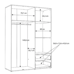 Armoire Swords -Pas Cher Vidaxl Magasin 1000404479 230907 501 SKETCH DETAILS P000000001000404479 sketch