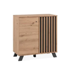 Petit Buffet 2 Portes - L80 Cm -Pas Cher Vidaxl Magasin 1510d88562b64241b800ddfc4eb6ccbf