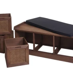 Banc HWC-J49 Boites De Rangement -Pas Cher Vidaxl Magasin 1bef05b3dd0e435fa3e5f742d520f12d