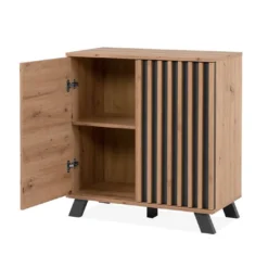 Petit Buffet 2 Portes - L80 Cm -Pas Cher Vidaxl Magasin 2c7996043f7f489e81e6ded69c9c41a4