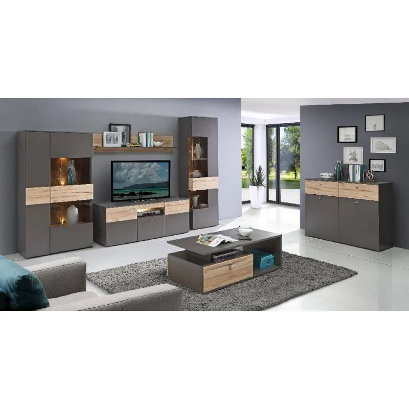 Armoire Vitrine 2portes Ouverture Droite 2 Armoire Vitrine 2portes Ouverture Droite – Image 2