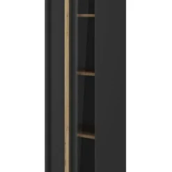 Vitrine 1 Porte Et 3 étagères - H190 Cm