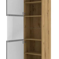 Armoire Vitrine RavennaB 60x42x215 -Pas Cher Vidaxl Magasin 3cd875c283a34f02ae151b91a999c368