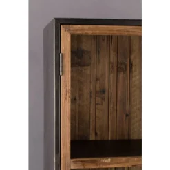 Vitrine 2 Portes En Bois Recyclé -Pas Cher Vidaxl Magasin 427ef4f628794533be9baa5172a8486b