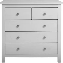 Commode 5 Tiroirs Berna, 79 Cm -Pas Cher Vidaxl Magasin 5161af1a20f44f999d01c2d83b53d052