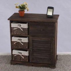 Commode Armoire Avec 3 Paniers 25 Commode Armoire Avec 3 Paniers -Pas Cher Vidaxl Magasin 5b5f2e0750214ed49aa950e62e11b35f