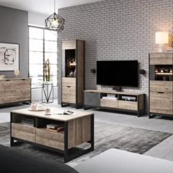 Armoire Vitrine ARDEN B LED 9 Armoire Vitrine ARDEN B LED -Pas Cher Vidaxl Magasin 6f70fef543e04de4a6a16162f335648b