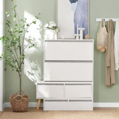 Meuble à Chaussures FSR134-W -Pas Cher Vidaxl Magasin 7150a5ae30814ee6a4906a08a30a1e2d