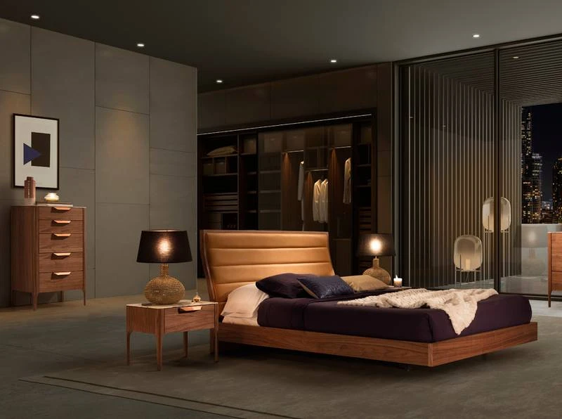 Chiffonnier En Bois De Noyer 4 Chiffonnier En Bois De Noyer – Image 4