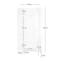 Armoire D’entrée LINDHOLM -Pas Cher Vidaxl Magasin 8000020749 230823 500 SKETCH DETAILS P000000008000020749 sketch