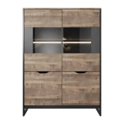 Armoire Vitrine ARDEN B LED 12 Armoire Vitrine ARDEN B LED -Pas Cher Vidaxl Magasin 8384d273034f41d1ac4aca87e56aa88c