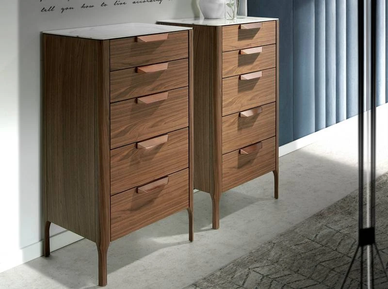 Chiffonnier En Bois De Noyer 3 Chiffonnier En Bois De Noyer – Image 3