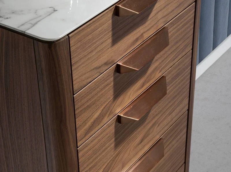 Chiffonnier En Bois De Noyer 6 Chiffonnier En Bois De Noyer – Image 6