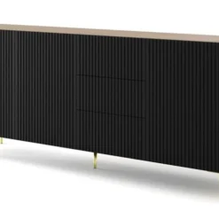 Commode RavennaB 200x42x87 -Pas Cher Vidaxl Magasin 9fd4140709d2421187e22eb31abdf5ef