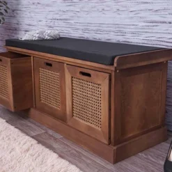 Banc HWC-J49 Boites De Rangement -Pas Cher Vidaxl Magasin a2a148aed096401bb0decfb826e6e7b4