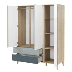 Armoire 3 Portes 2 Tiroirs Larvik -Pas Cher Vidaxl Magasin aa59a7b2cb67469b9b7596aaba92f2f0